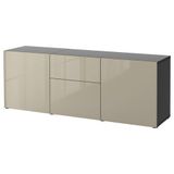 IKEA 39412651 Besta Venge Parlak Cila Bej