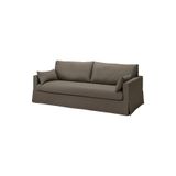 IKEA 3'lü Kanepe, Gri-Kahverengi, Oturma Odası Mobilyası