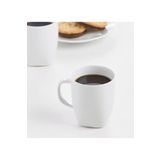 IKEA 4 Adet Kuplu Çay Bardağı Yükseklik 8 Cm İkea 4'lü Set Porselen Kahve Beyaz Bardak Hacim 170 ml