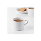 Ikea 4 Adet Porselen Kupa 24 Cl Yükseklik: 7 Cm