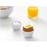 IKEA 4 Adet Porselen Yumurtalık Küçük Boy Beyaz, 5 cm