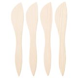 IKEA 4 Adet Tereyağı Bıçağı, MeridyenDukkan Çam 24 cm 4 Lü