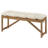 IKEA 49575303 Açık Kahverengi Nammarö Bahçe Bankı