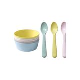IKEA 4lü Mama Kaşığı Ve 6lı Mama Kasesi Seti