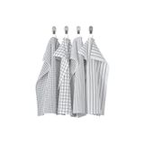 IKEA 4lü Mutfak El Havlusu Meridyendukkan Beyaz-gri Pamuk 45x60 Cm 4adet Kurulama Bezi