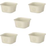 IKEA 5 Adet Dolap Içi Düzenleyici Kutular 10 x 10 x 5 cm 5'li Set Organizer Masaüstü Çekmece Içi Saklama Kutusu