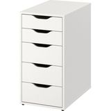 IKEA 5 Çekmeceli Ofis-Makyaj-Eşya Düzenleyici Keson,keson Beyaz Renk 36X70 cm Ebat - Genişlik: 36 cmDerinlik: 58 cm Yükseklik: 70 cm