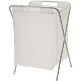 Ikea 50 Litre Beyaz,katlanır, Çamaşır Sepeti Açılır Kapanır Pratik Kirli Sepeti 50 Lt U42X G