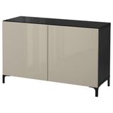 IKEA 59210119 Besta Venge Parlak Cila Bej Dolap Kombinasyonu