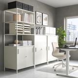 IKEA 59429660 Beyaz Ofis Dolabı