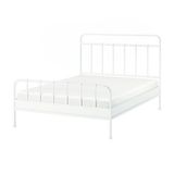 IKEA 59563352 Çift Kişilik Beyaz Karyola