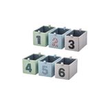 IKEA 6 Parça Çocuk Odası Düzenleyici Kutu Seti 17x27x17 cm İkea 6'lı Set Saklama Kutusu Düzenleme