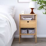 IKEA 60447677 Nordkısa Bambu Komodin