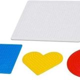 IKEA 701.285.71 PYSSLA Toplu İnci Plaka 4'lü Set, Farklı Renkler belirtilmemiştir.