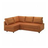 IKEA 79517057 Turuncu Kahverengi Köşe Kanepe