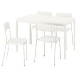 IKEA 79589959 Beyaz Yemek Masası Takımı