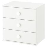 IKEA 80598095 Godishus Beyaz Çocuk Şifonyeri