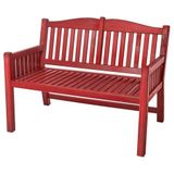 IKEA 90503799 Paronholmen Kırmızı Bahçe Bankı
