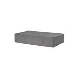 IKEA 90x53x19 Yatak Altı- Yastık Çarşaf Nevresim Giysi Saklama Kutusu Hurç Kutu Koyu Gri