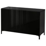 IKEA 99210122 Besta Venge Parlak Cila Siyah Dolap Kombinasyonu