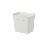 IKEA Açık Gri 3 Litre Atık Ayırma Kutusu, Saklama Kutusu