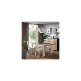IKEA açılır yemek masası, bej-kahverengi, 4-6 kişilik, 120/170x80 cm