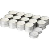 Ikea Adlad Kokulu Tealight Mum, Beyaz, 3.5 Saat, Iskandinav Ormanları - 30 Adet
