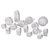 IKEA AFTONSPARV karton boyama şablonu beyaz - 30556615