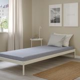 IKEA AGOTNES tek kişilik yatak açık mavi - 10480853