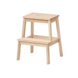 IKEA Ahşap Bekvam Basamaklı Mutfak Taburesi Kayın Cfinstore Turuncu
