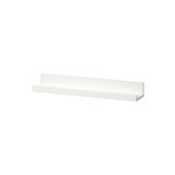 IKEA Ahşap Çerçeve Rafı 55x12 Cm Duvar Rafı Kitaplık Çerçevelik Raf Beyaz (Vidalı)