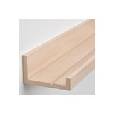 IKEA Ahşap Duvar Rafı Uzunluk: 55 Cm İkea Fotoğraf Çerçevesi Rafı Bej Raf Mdf