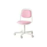 IKEA AKDENİZ ÖRFJÄLL beyaz-vissle pembe çocuk çalışma sandalyesi