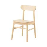 IKEA Akdeniz Rönnınge Huş Ahşap Sandalye Ergonomik Tasarım ve Şık Dekor ile Modern Kullanım