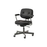 IKEA ALEFJÄLL çalışma sandalyesi, glose siyah 703.674.58