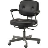 IKEA Alefjäll Çalışma Sandalyesi, Glose Siyah Ergonomik