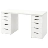 IKEA ALEX çalışma masası beyaz - 99431982