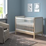 IKEA ALSKVARD bebek karyolası huş-beyaz - 50314809