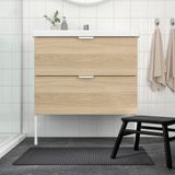 IKEA Alstern Koyu Gri 50x80 cm Ayak Havlusu