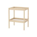 IKEA alt değiştirme masası, kayın görünümlü, 72x53 cm