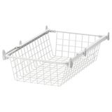 IKEA ALTARLIDEN raylı tel sepet beyaz - 09603954