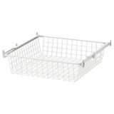 IKEA ALTARLIDEN raylı tel sepet beyaz - 19603958