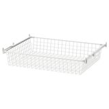 IKEA ALTARLIDEN raylı tel sepet beyaz - 39603962