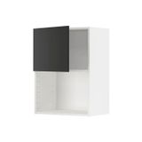 Ikea Ankastre Mikrodalga Fırın Duvar Dolabı, Nıckebo Mat Antrasit, 60X80 Cm