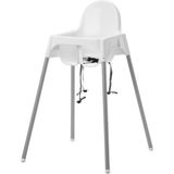 IKEA Antılop Mama Sandalyesi 0 - 3 Yaş İçin Kolay Temizlenebilir Tepsisiz - Mavi