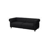 IKEA Antrasit 3'lü Kanepe, Lüks Döşemeli, Ergonomik Tasarım