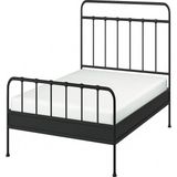 IKEA Antrasit Kullanışlı Çift Kişilik Karyola 160X200 cm - 160 x 200 cm