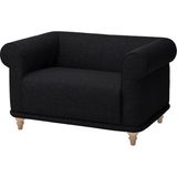 IKEA Antrasit Modern Kanepe - Tekli Koltuk - Gri