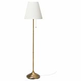 IKEA ARSTID ayaklı lamba beyaz, pirinç; (155cm); A++