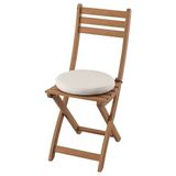 IKEA ASKHOLMEN katlanabilir sandalye koyu kahve - 19529218